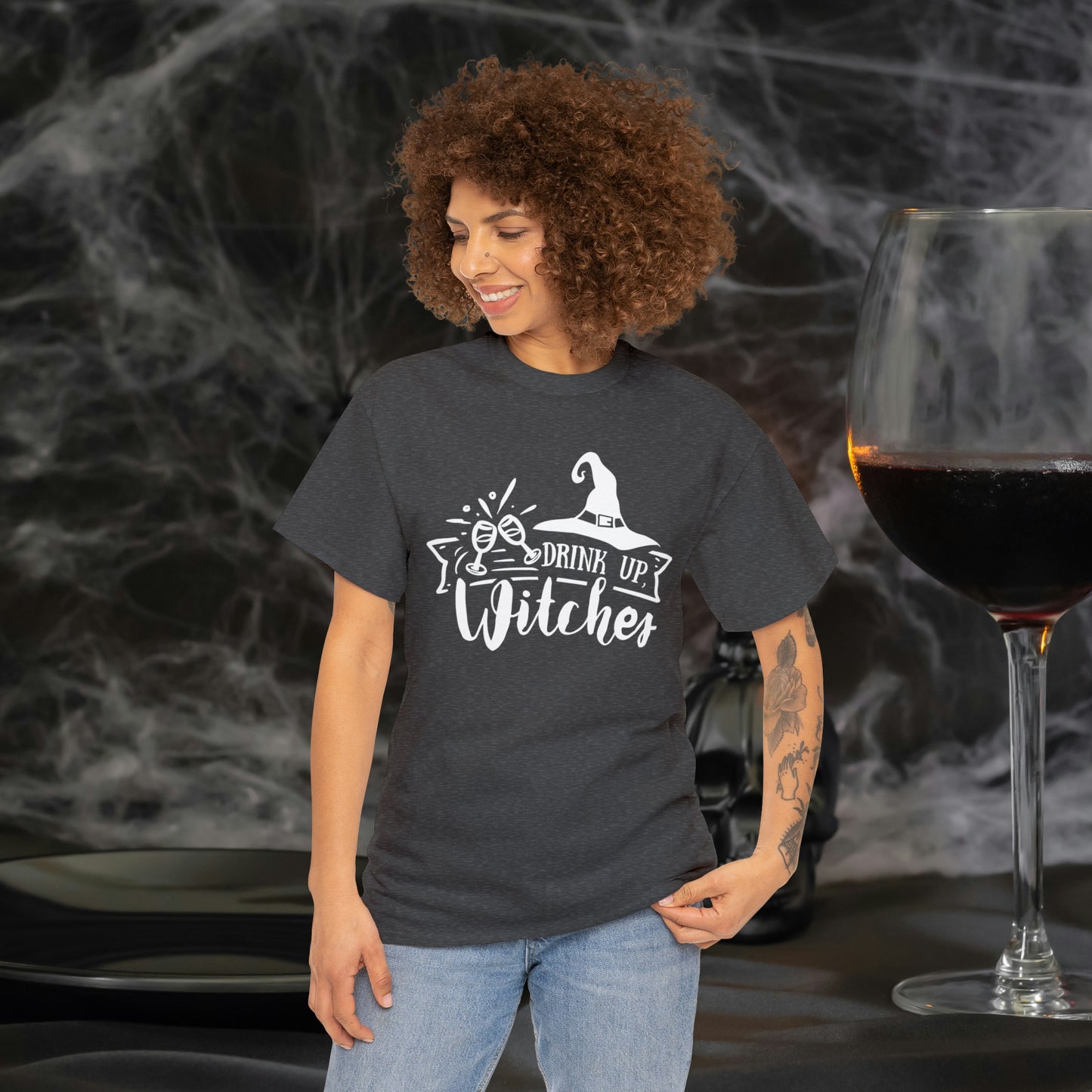 Drink Up Witches Funny Halloween Witch Shirt