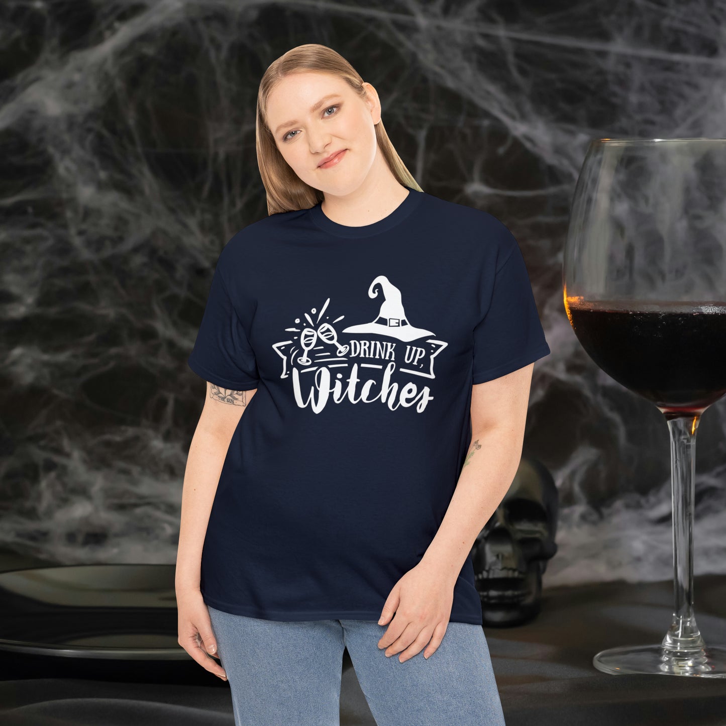 Drink Up Witches Funny Halloween Witch Shirt