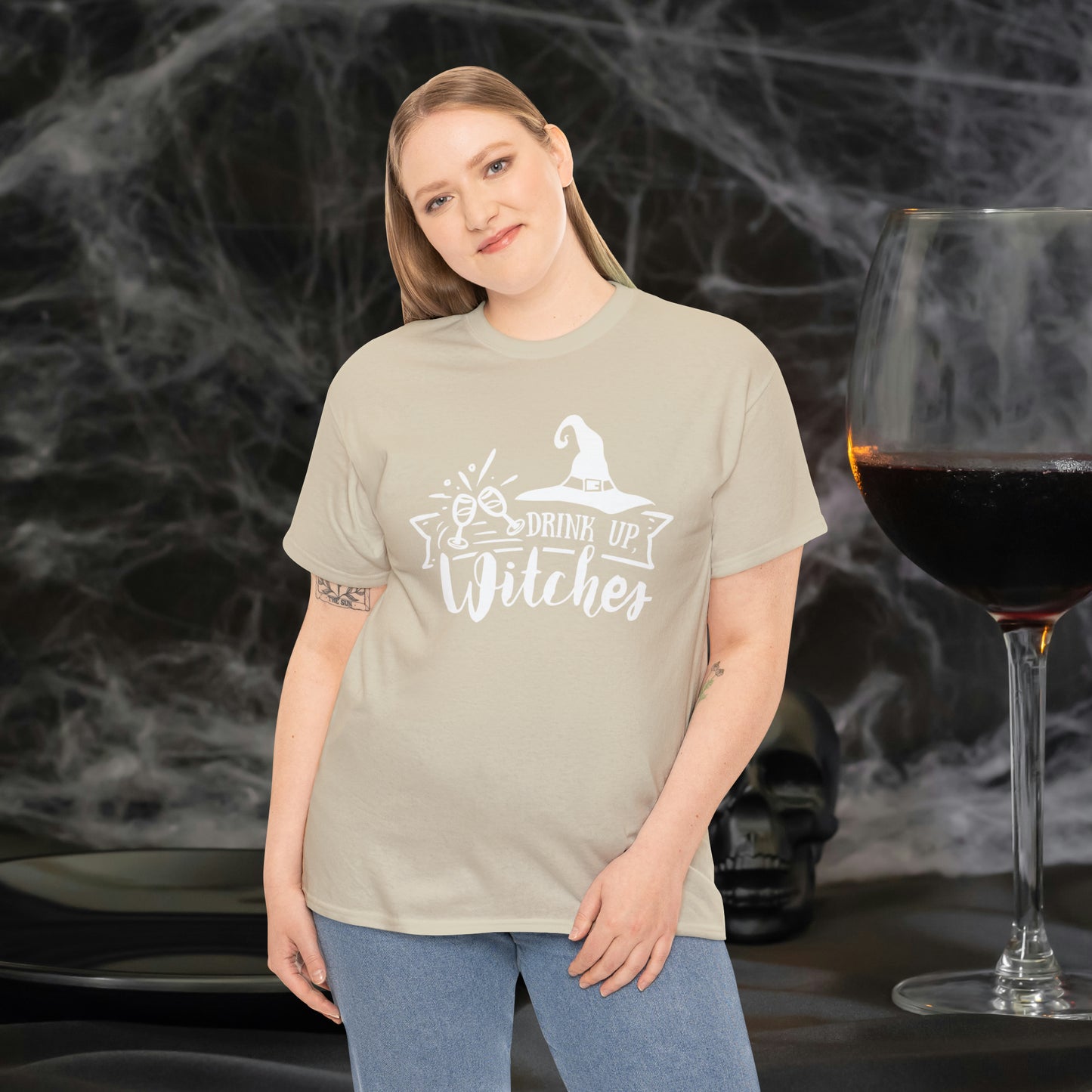 Drink Up Witches Funny Halloween Witch Shirt