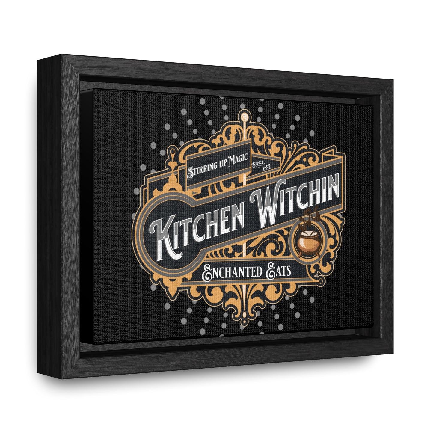 Kitchen Witchin Enchanted Eats Gallery Canvas Wraps Sign