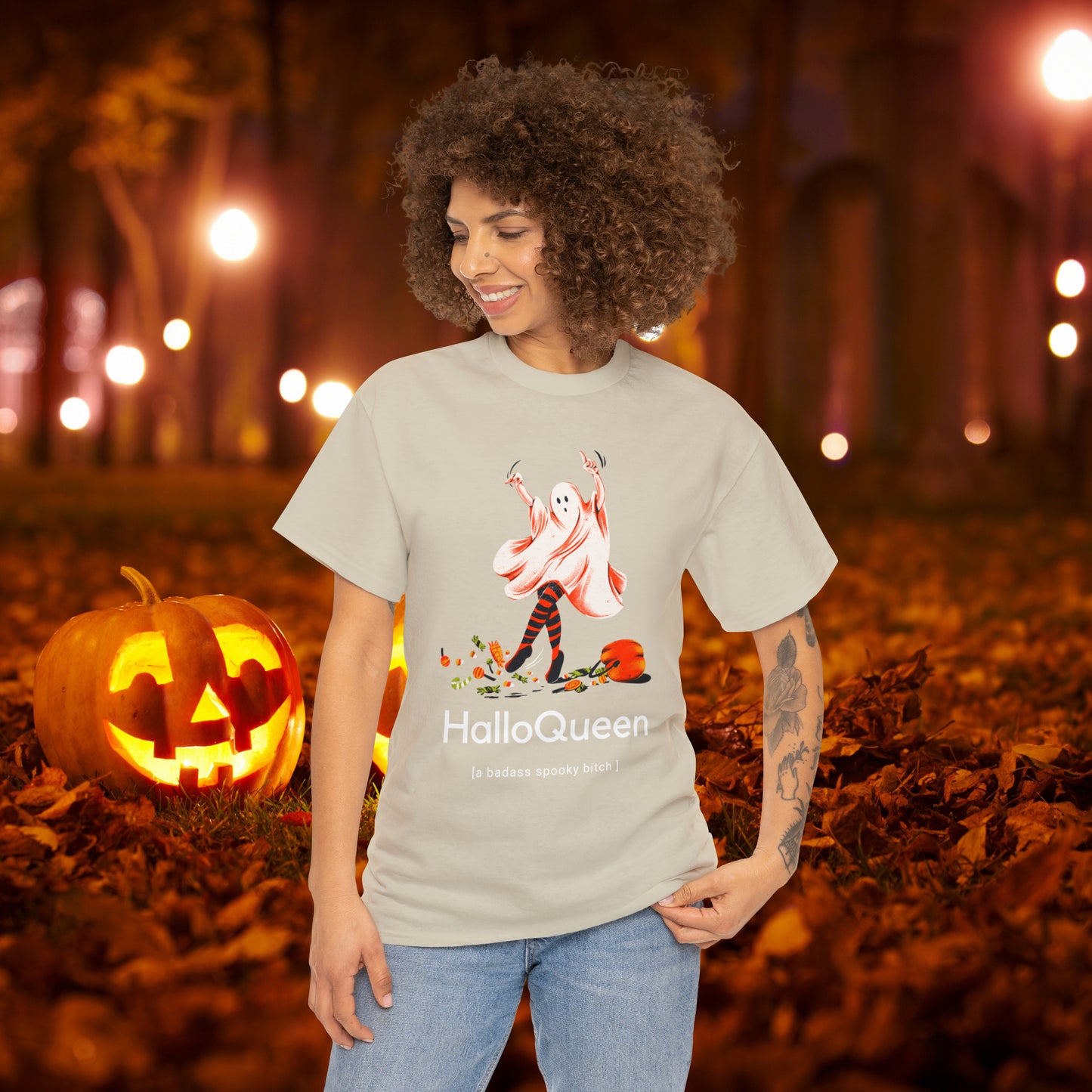 HalloQueen Defined T Shirt