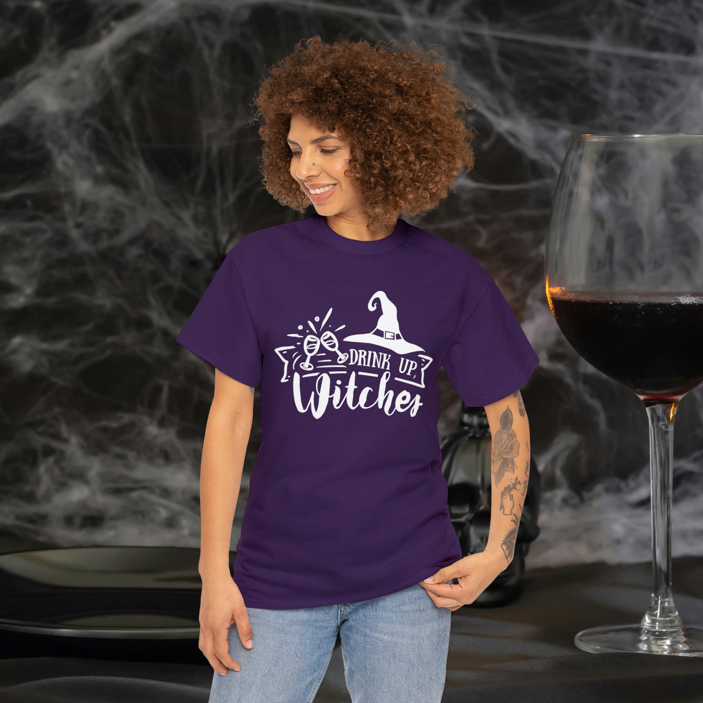 Drink Up Witches Funny Halloween Witch Shirt