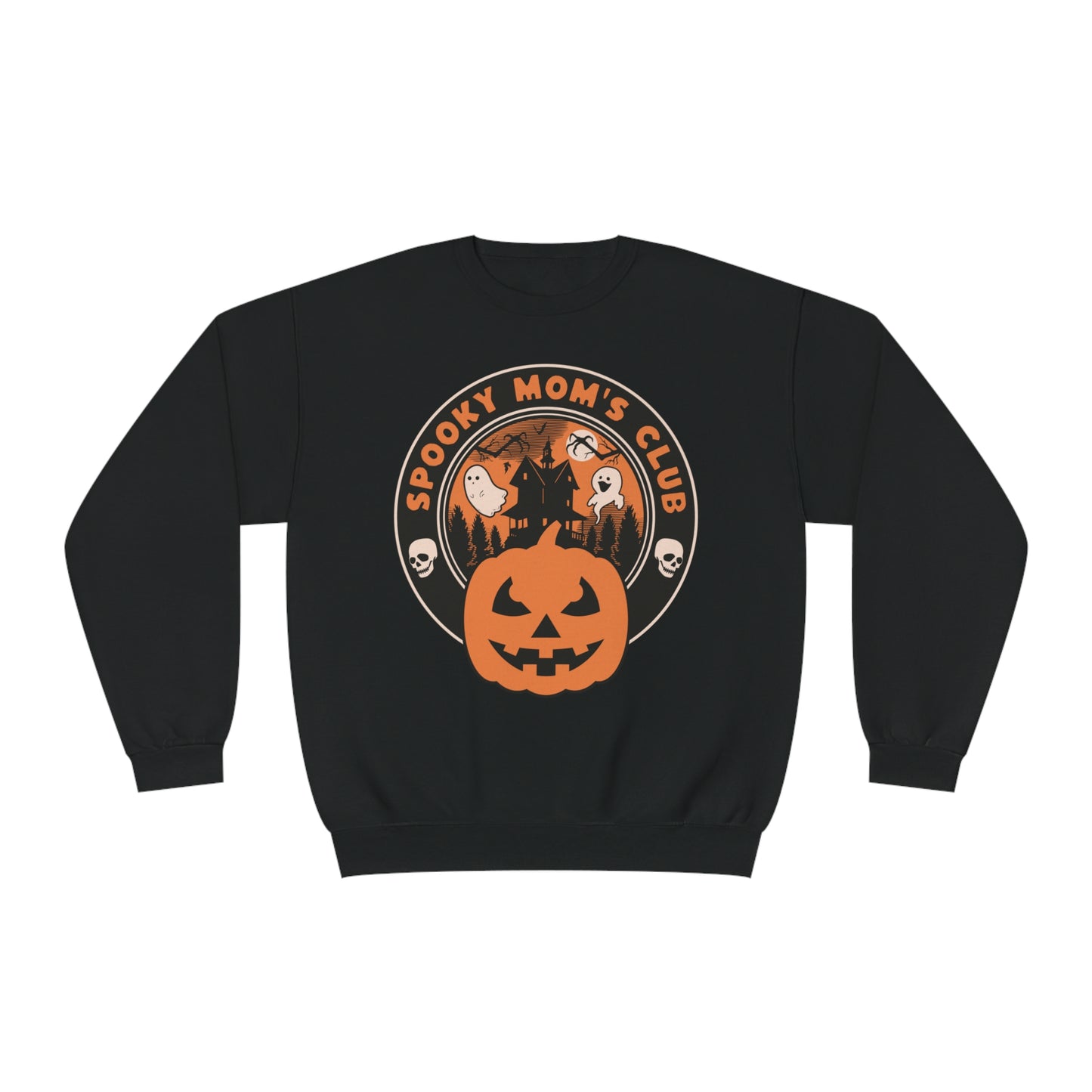 Spooky Mom's Club Halloween Sweatshirt