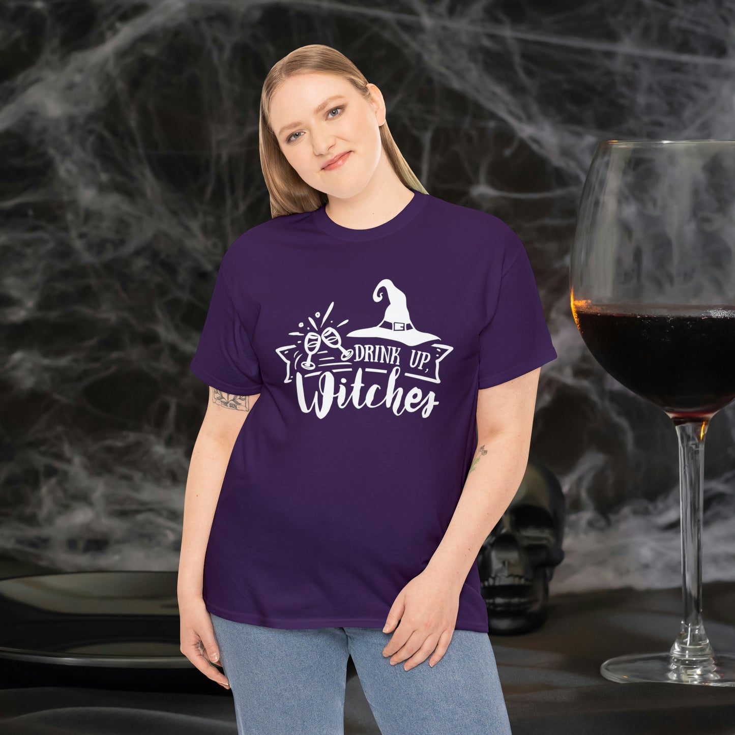 Drink Up Witches Funny Halloween Witch Shirt