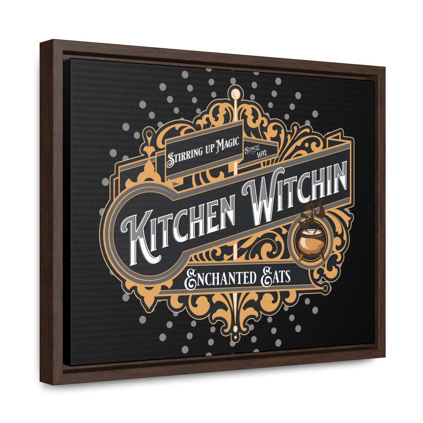 Kitchen Witchin Enchanted Eats Gallery Canvas Wraps Sign