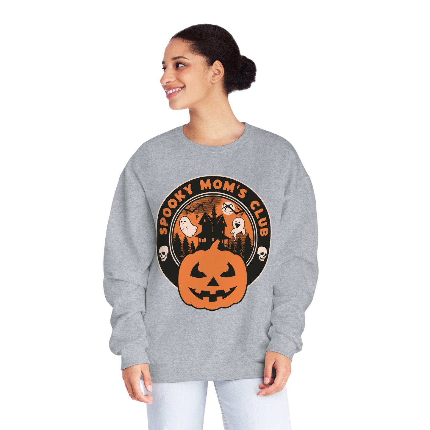 Spooky Mom's Club Halloween Sweatshirt