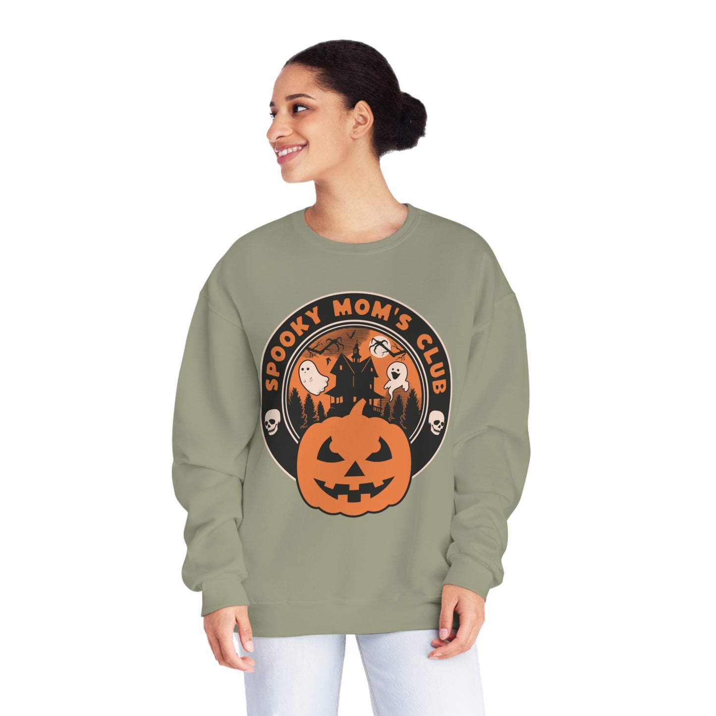 Spooky Mom's Club Halloween Sweatshirt