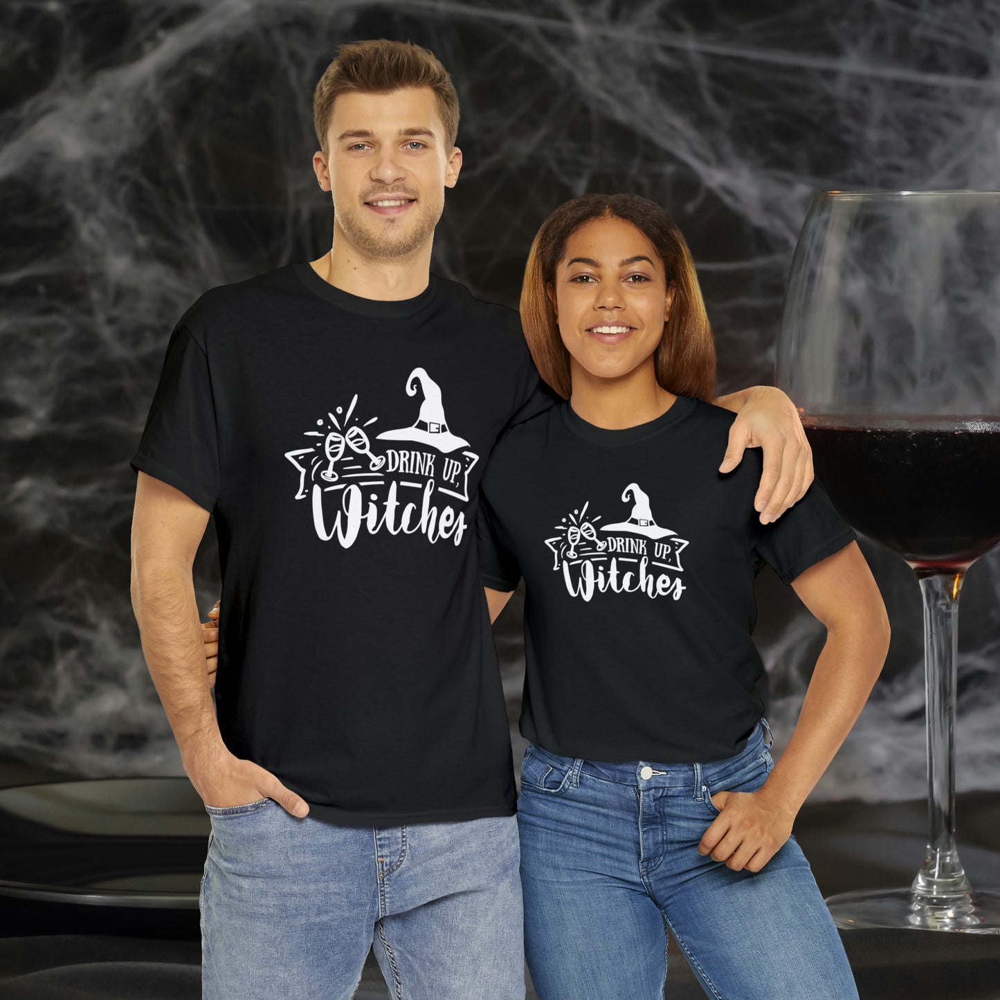 Drink Up Witches Funny Halloween Witch Shirt