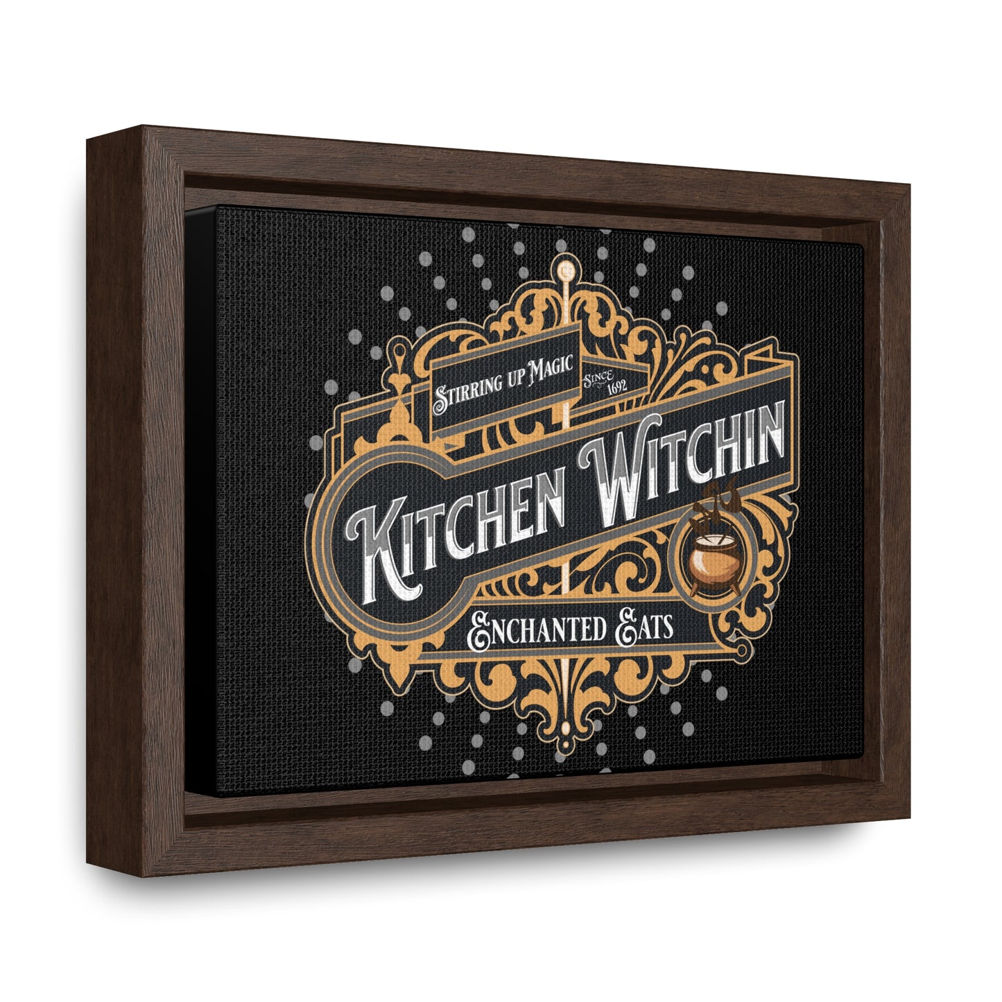 Kitchen Witchin Enchanted Eats Gallery Canvas Wraps Sign