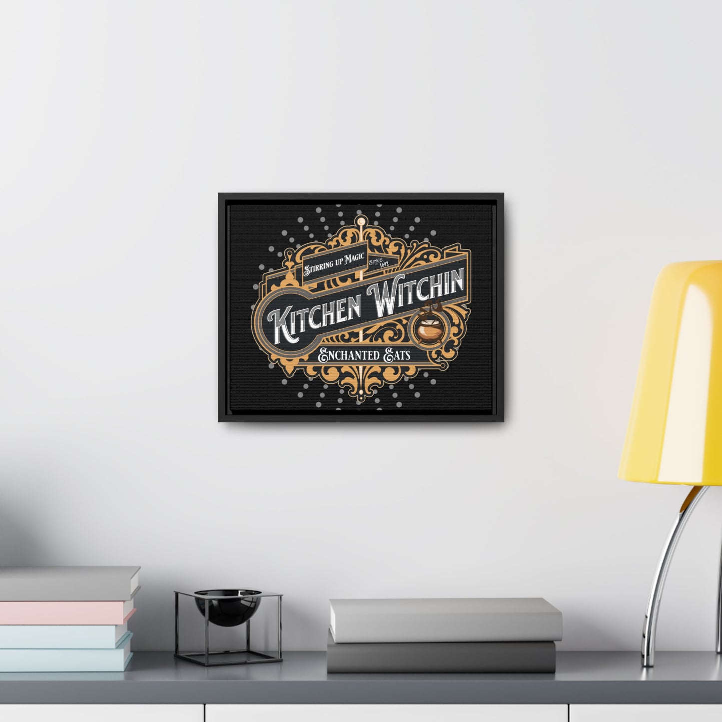 Kitchen Witchin Enchanted Eats Gallery Canvas Wraps Sign