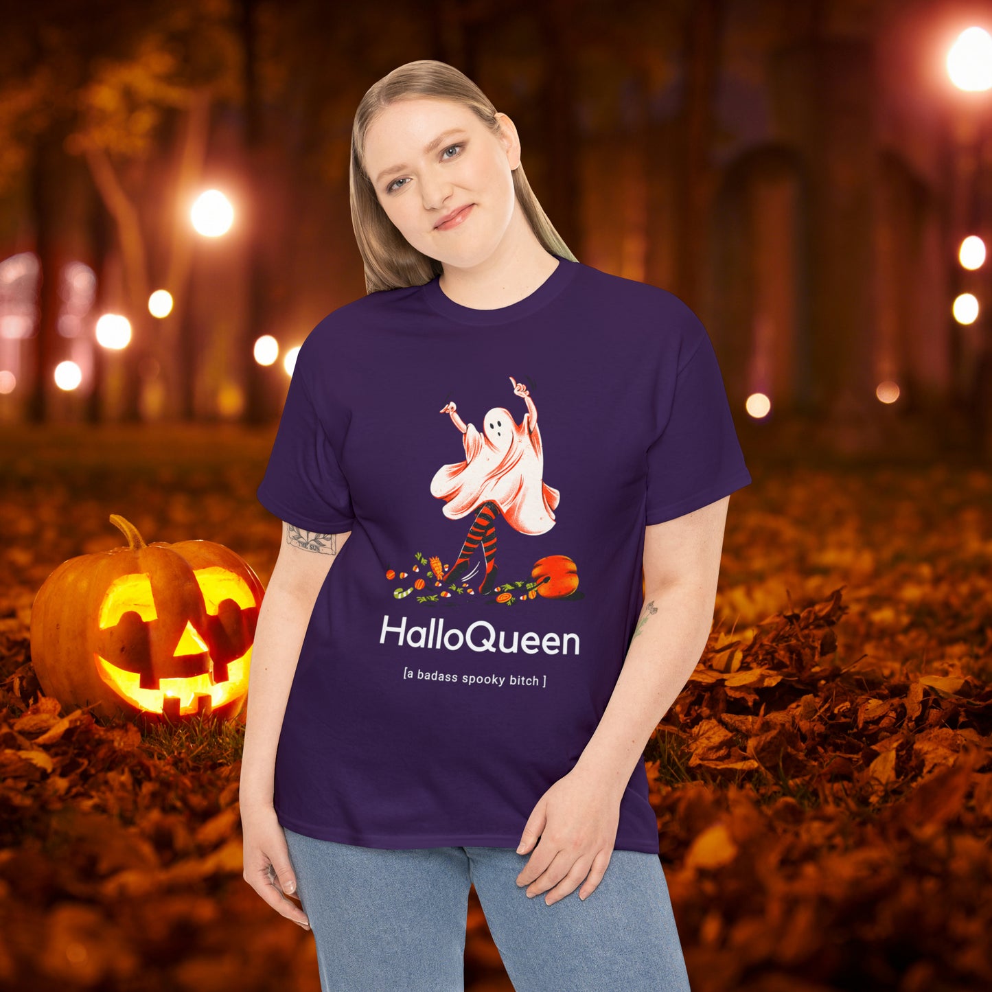 HalloQueen Defined T Shirt