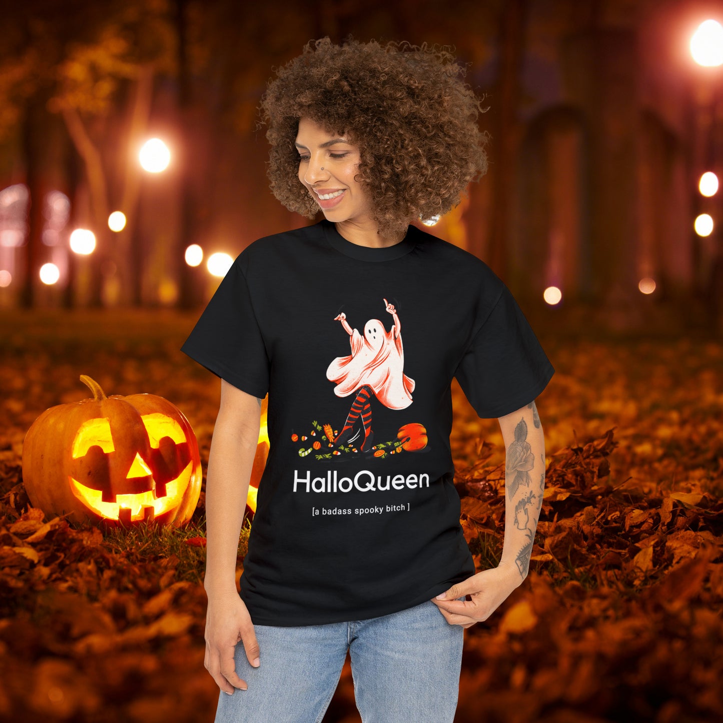 HalloQueen Defined T Shirt