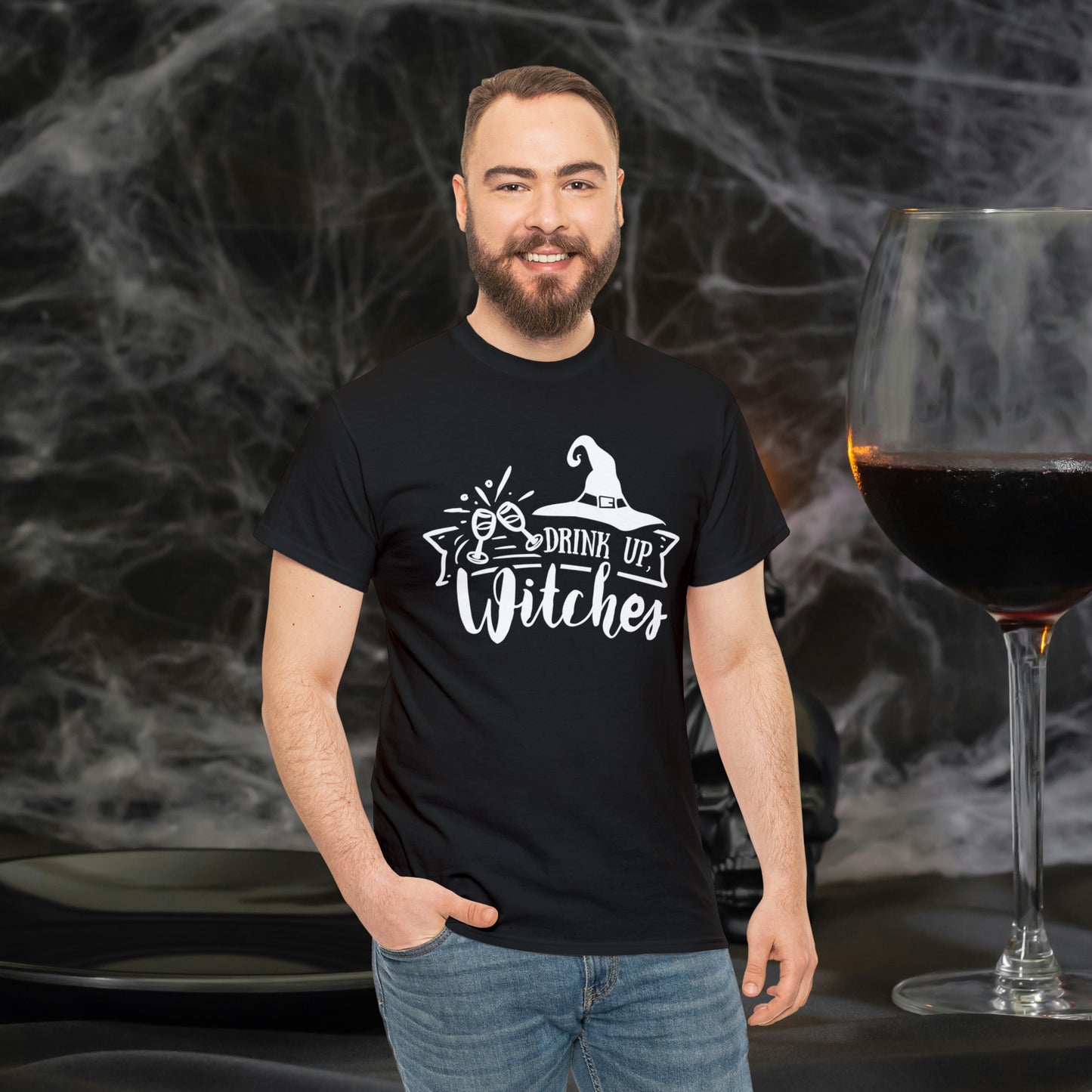 Drink Up Witches Funny Halloween Witch Shirt