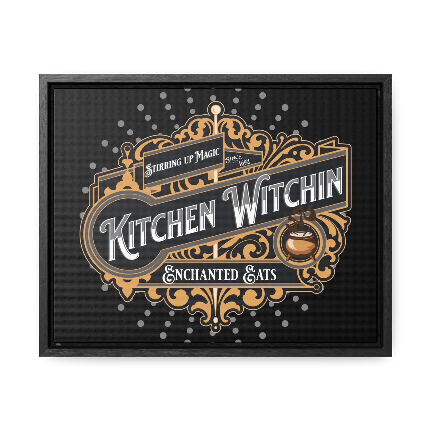 Kitchen Witchin Enchanted Eats Gallery Canvas Wraps Sign