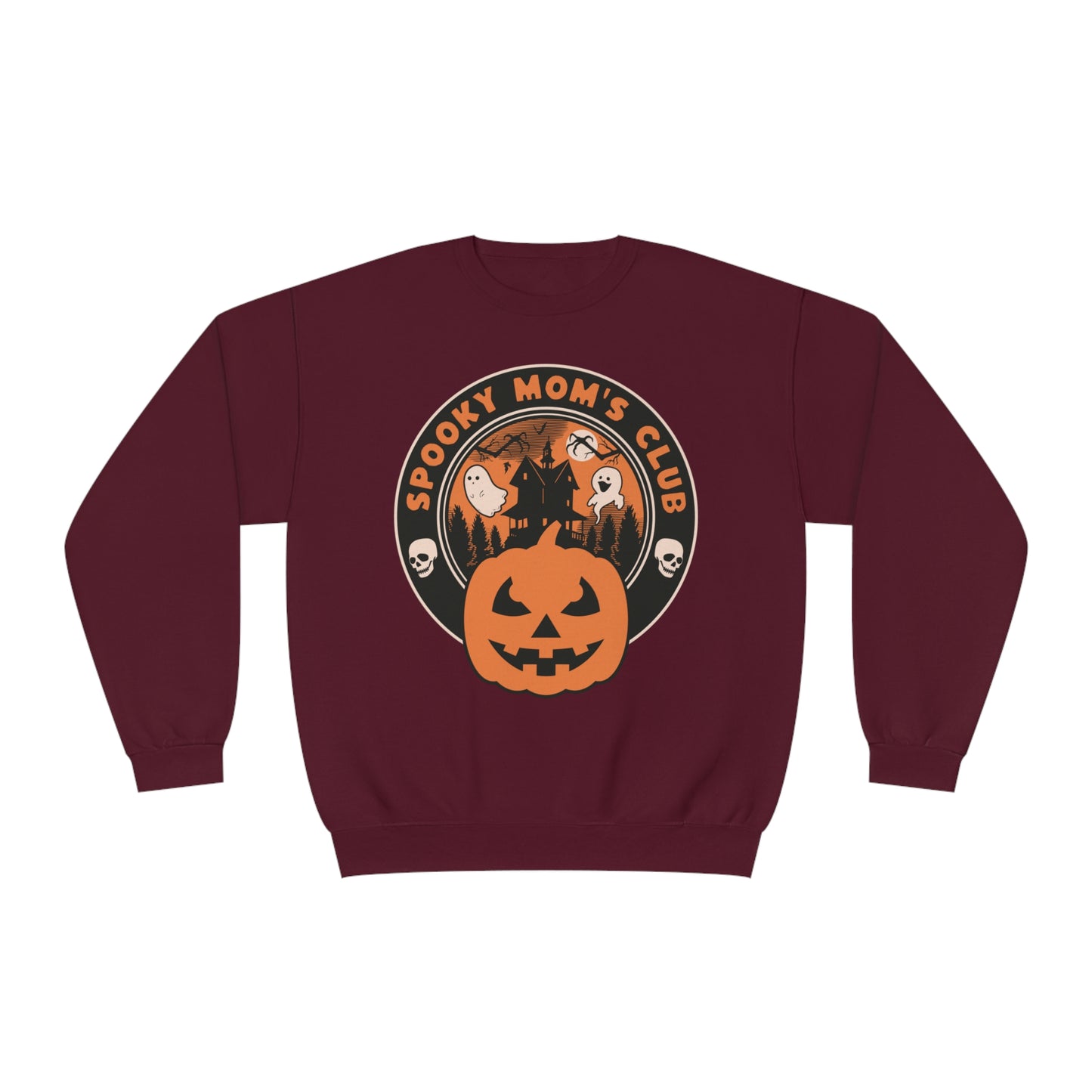 Spooky Mom's Club Halloween Sweatshirt