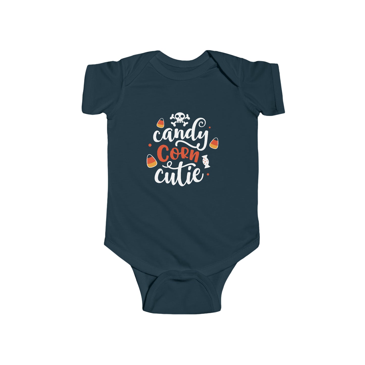 Candy Corn Cutie Halloween Infant Baby Bodysuit Onesie