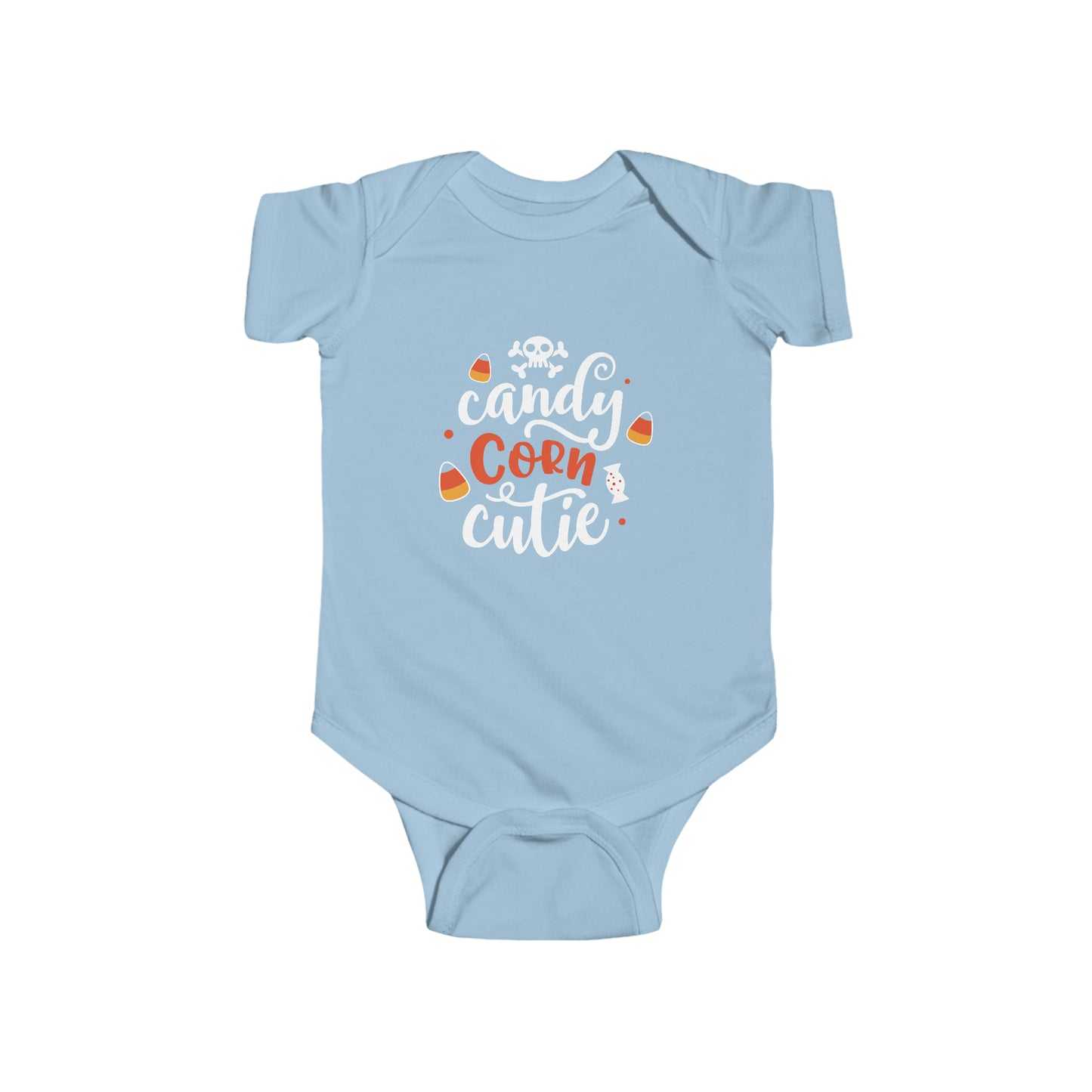 Candy Corn Cutie Halloween Infant Baby Bodysuit Onesie