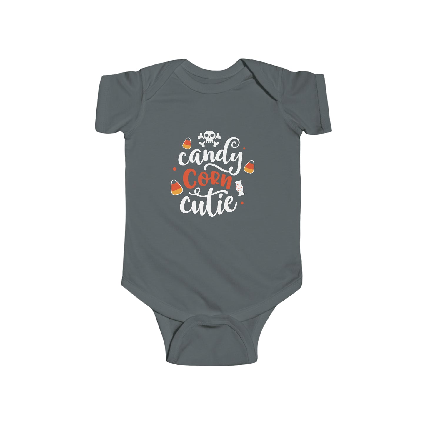 Candy Corn Cutie Halloween Infant Baby Bodysuit Onesie