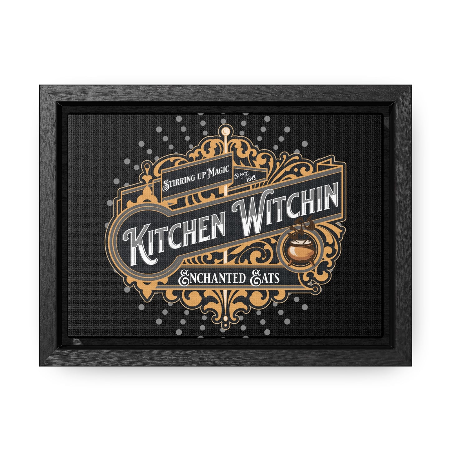 Kitchen Witchin Enchanted Eats Gallery Canvas Wraps Sign