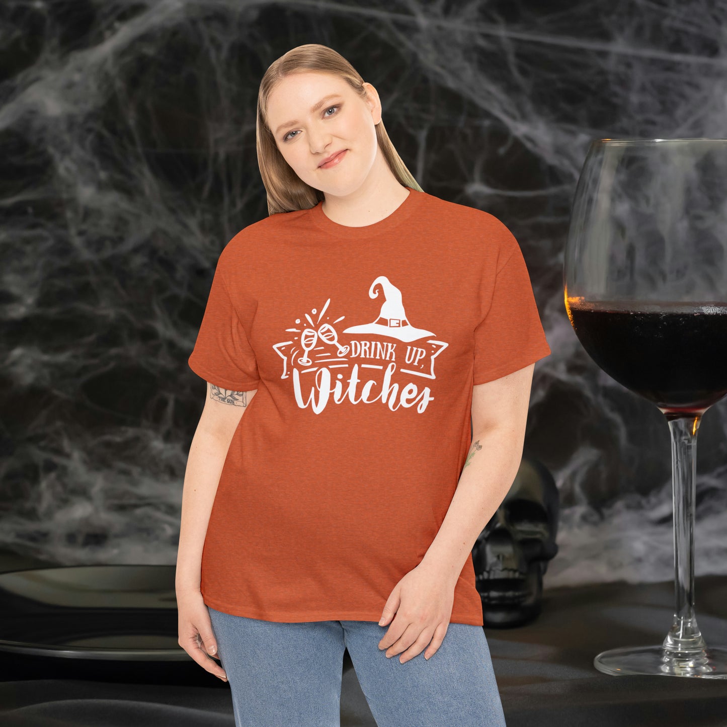 Drink Up Witches Funny Halloween Witch Shirt