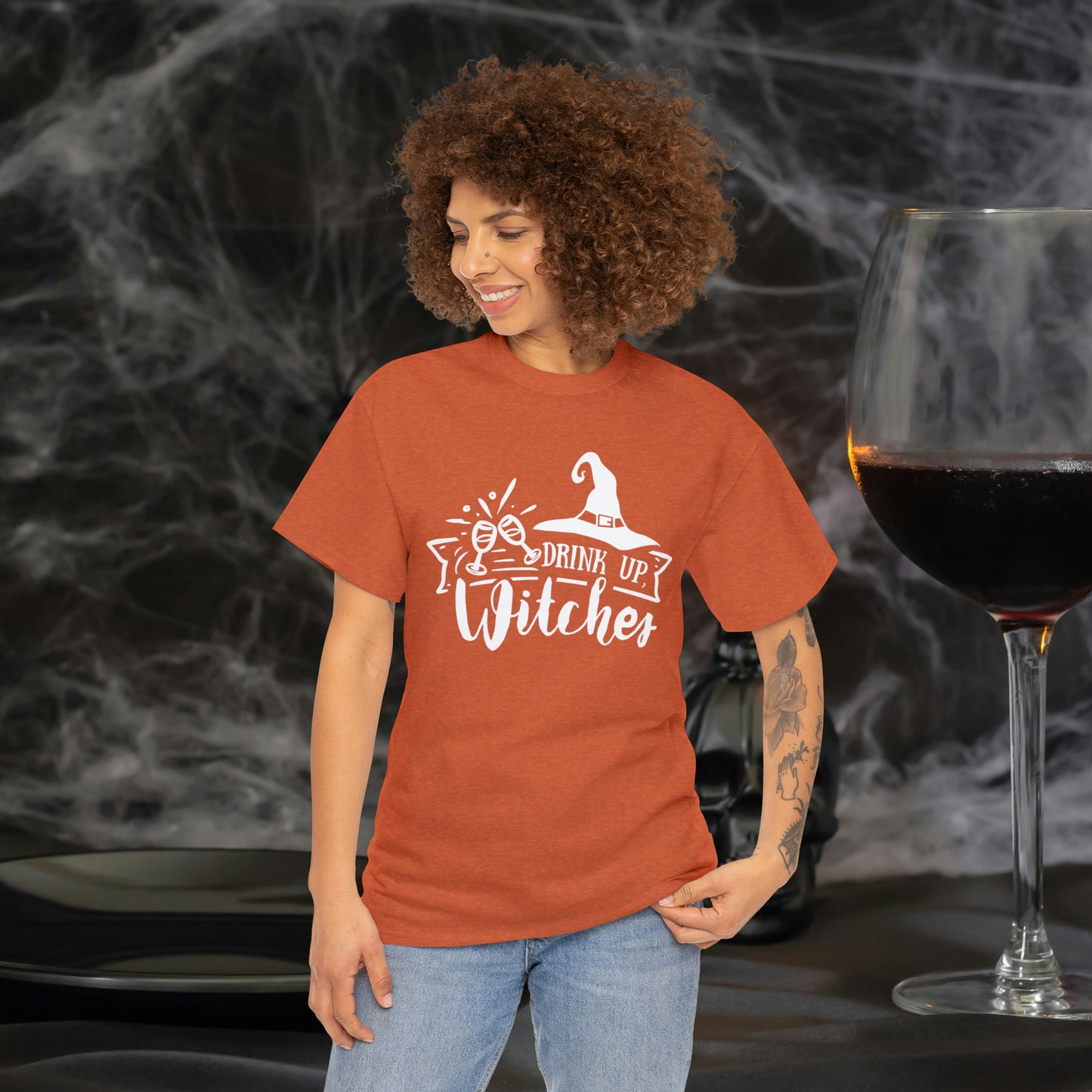 Drink Up Witches Funny Halloween Witch Shirt