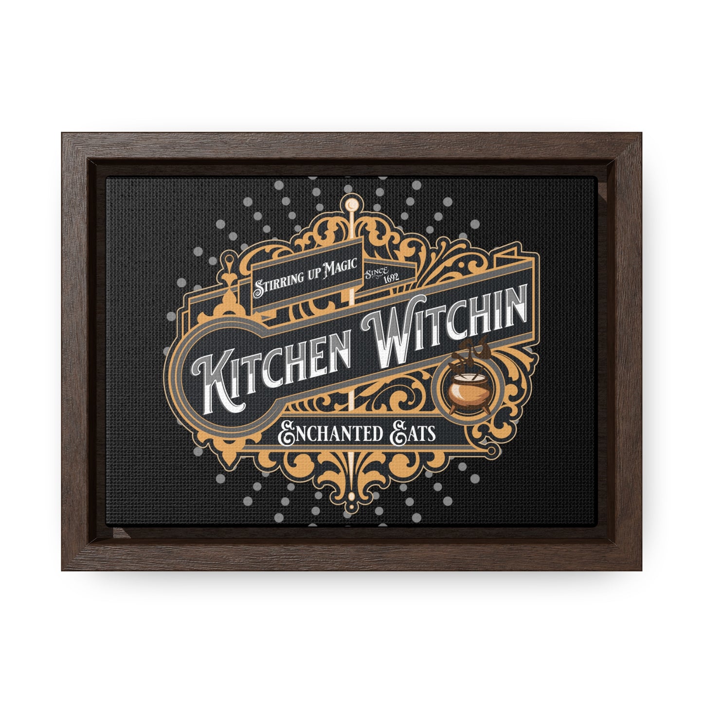 Kitchen Witchin Enchanted Eats Gallery Canvas Wraps Sign