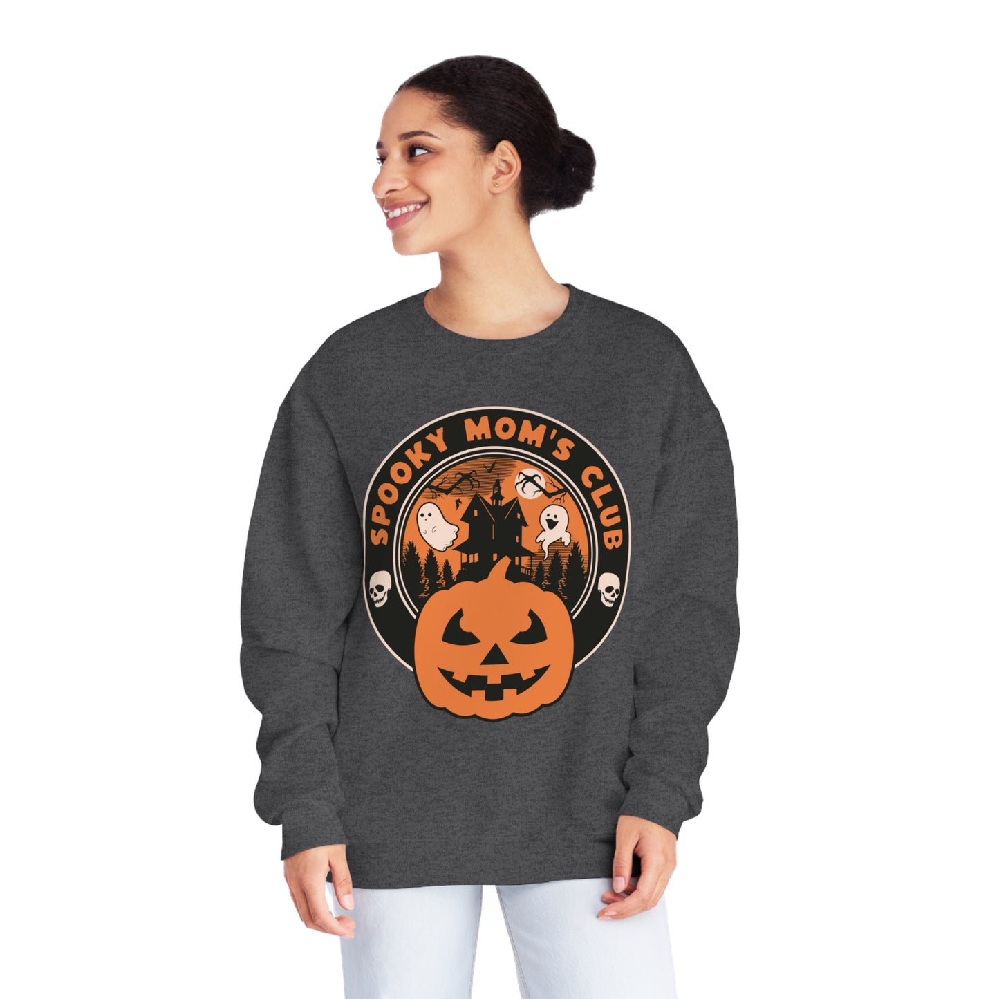 Spooky Mom's Club Halloween Sweatshirt