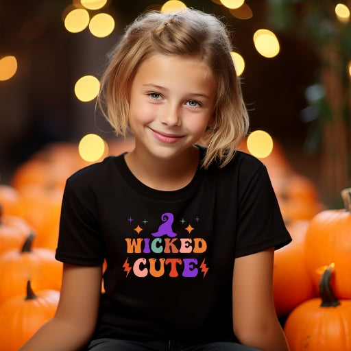 Wicked Cute Kids Halloween Shirt